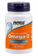 NOW Omega 3 30 кап