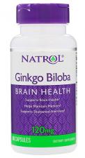 Natrol Ginkgo Biloba 120 mg 60 кап