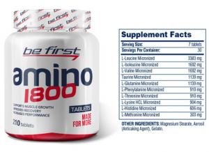 Be First Amino 1800 210 таб