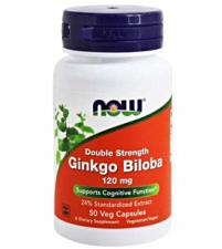 Now Ginkgo Biloba 120 мг 50 кап