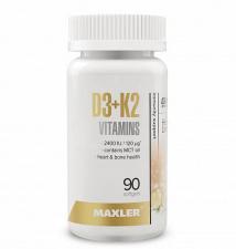 Maxler D3+K2 Vitamins 90 кап