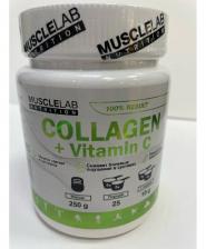 MuscleLab Collagen + Vitamin C 250 гр