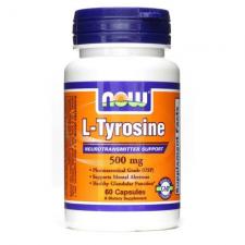 NOW L-Tyrosine 500 mg 60 кап