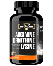 Maxler Arginine Ornithine Lysine 100 кап NEW DESIGN