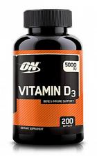 Optimum Nutrition Vitamin D 200 кап 5000 IU