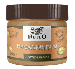 NUTCO Миндальная натуральная паста 300 гр