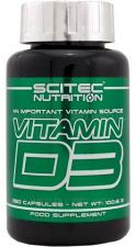 Scitec Nutrition Vitamin D3 250 кап